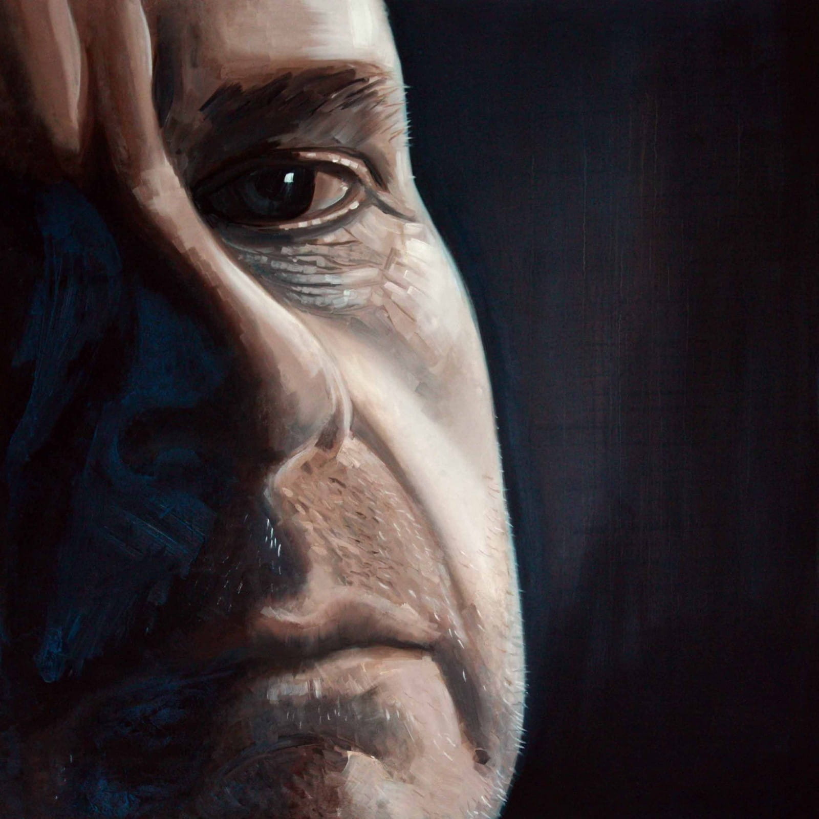 Man of Sorrows 1: Oil on Canvas, 90cm x 90cm