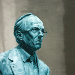 Donald Dewar: Oil on Canvas, 60cm x 60cm
