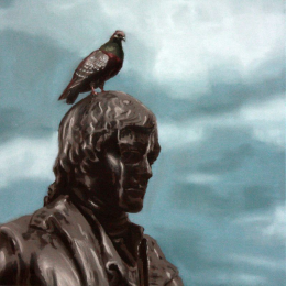 Robert Burns: Oil on Canvas, 60cm x 60cm