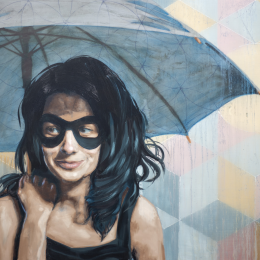 Here Comes the Rain Again 3, Oil on Panel, 84cm x 60cm<br/><a href="gallery/here-comes-the-rain-again/117/add/#comments">Add comment</a>