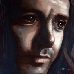 Man of Sorrows 3: Oil on Canvas, 90cm x 90cm
