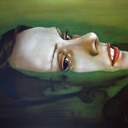 Drift: Oil on Canvas, 100cm x 75cm
