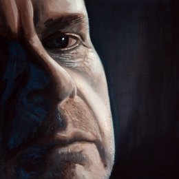 Man of Sorrows 1: Oil on Canvas, 90cm x 90cm